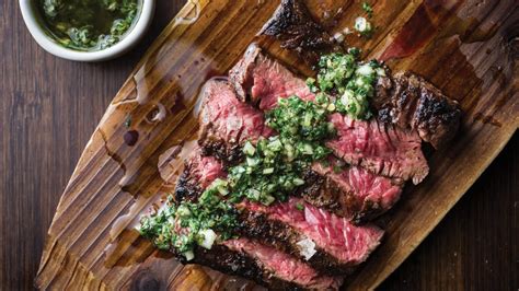 Grilled Beef Skirt Steak With Onion Marinade Totallychefs