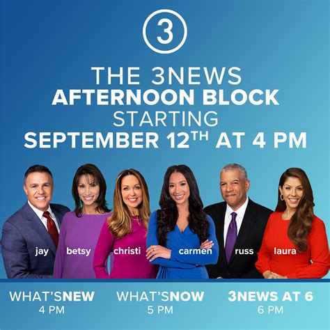 Wkyc 3news On Twitter Coming Sept 12 Its Our 3news Afternoon Block