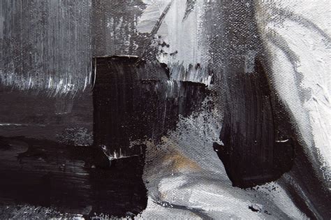 pintura blanco  negroarte contemporaneo abstracto