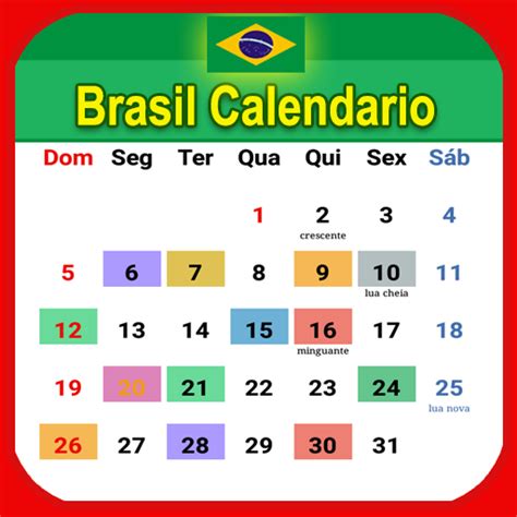 Brasil Calendário 2022 Apk Download For Android Aptoide