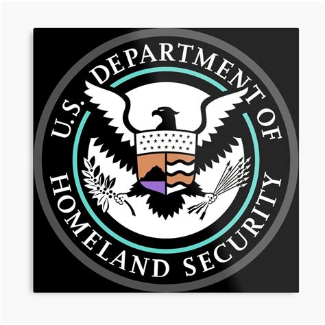 Flag Prints 🪓 Emblem United States Department Of Homeland Security
