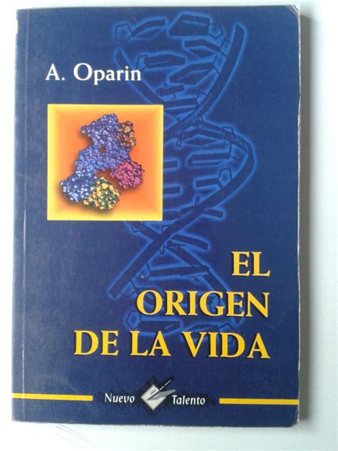 LIBRO ORIGEN DE LA VIDA OPARIN PDF