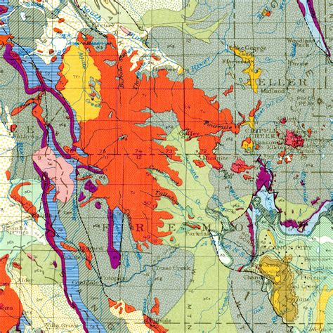 Hm 03 1935 Geologic Map Of Colorado Burbank Colorado Geological Survey