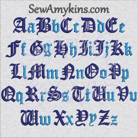 Quilt Font Alphabet Letters Machine Embroidery Design Initials Numbers