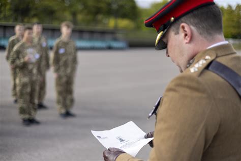 British Army Recruits Swear Oath Of Allegiance To New King For First