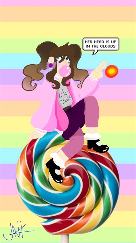 Lollipop Mika Fanart Kinda Fan Art Character Disney Characters