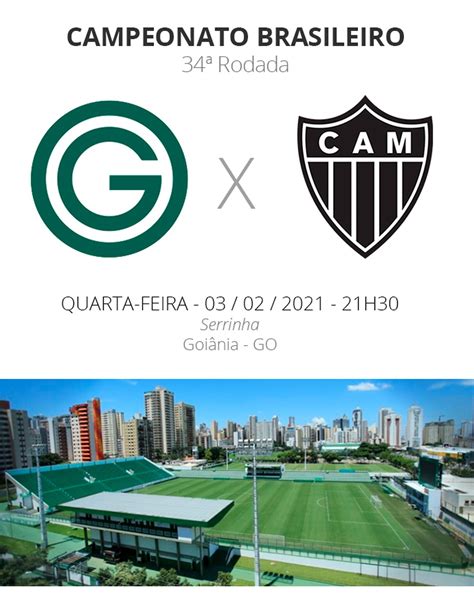 Próximos jogos, resultados, contratações e muito mais. Goiás x Atlético-MG: veja onde assistir, escalações, desfalques e arbitragem da partida ...