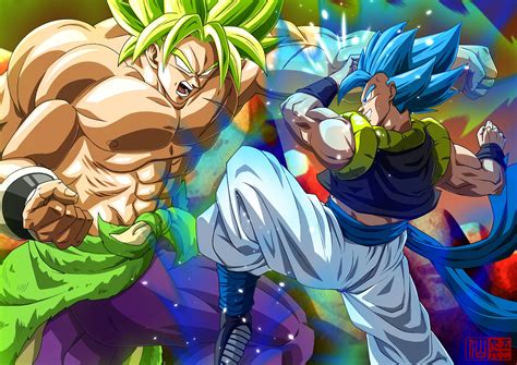 Dragon Ball Super Broly Versus Gogeta From The Eyes Of The Legendary