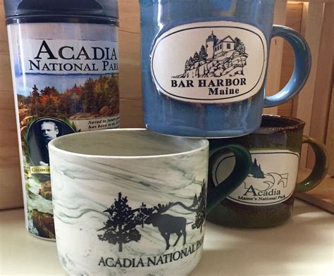 The Acadia Shops Of Bar Harbor Maine And Acadia National Park