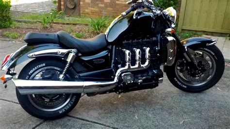 Top 5 full exhaust sound 2021 triumph rocket 3 / stock vs werkes, arrow, patriot and bugbikeengine & drivetrain: Triumph Rocket 3 2013 OEM Exhaust sound - YouTube