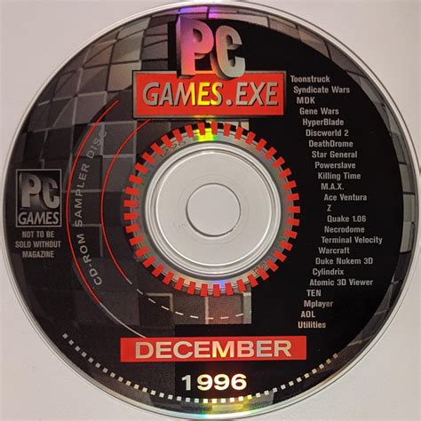 Pc Gamesexe December 1996 Pc Games Free Download Borrow And