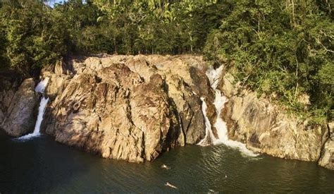 Jungle Pontoon Waterfall Adventure With Jungle Splash Tours San Ignacio
