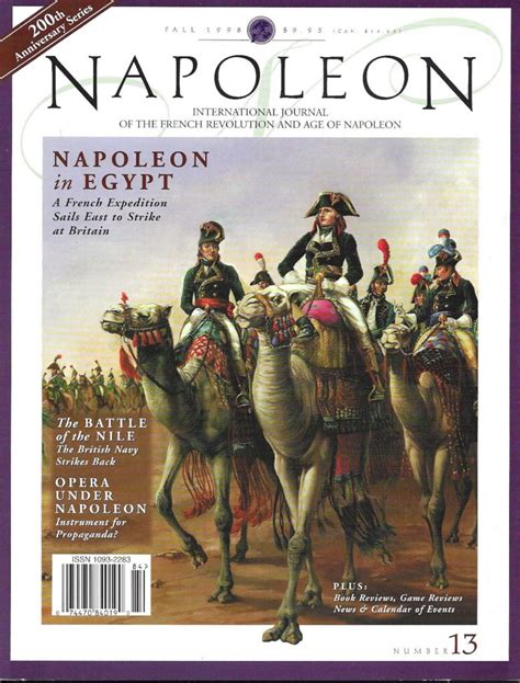 Napoleon Journal 13 1998 Lombardy Studios