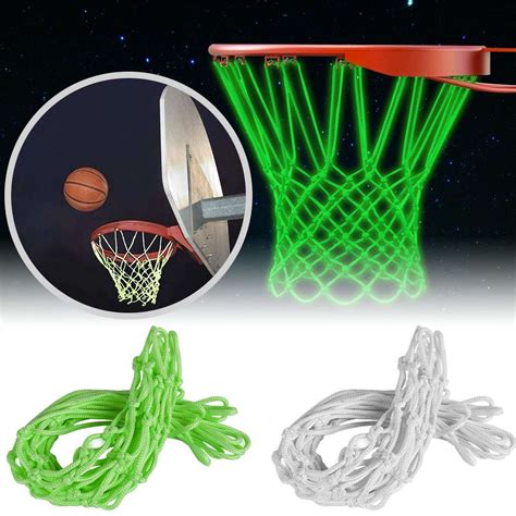 Amazing Glow In The Dark Light Sun Powered Basketball Hoop Net Shoots Training Ebay