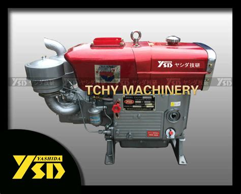 15hp Water Cooled Single Cylinder Diesel Engine With Hand Cranking