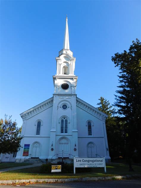 Lee Congregational Church Of Christ Lee Massachusetts Jimmy