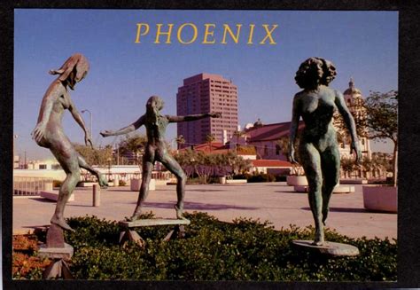 AZ Nude Sculptures Symphony Holland Civic Plaza Phoenix Arizona