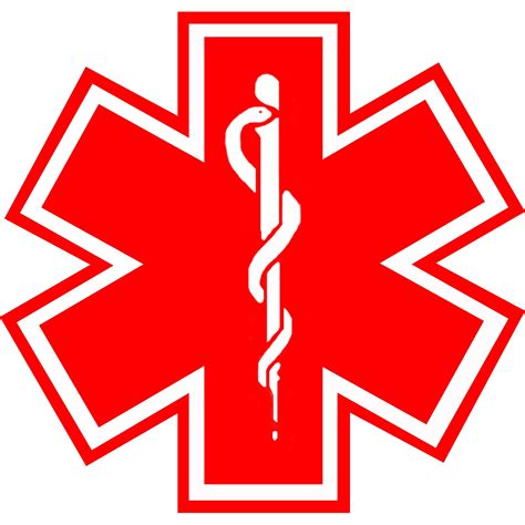 Images For > Medical Alert Symbol Clip Art | Medical alert symbol, Medical alert tattoo, Medical ...