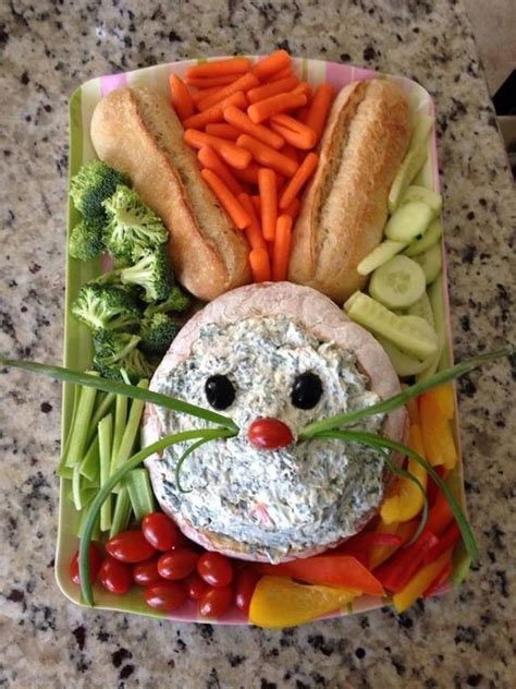 How To Make An Easter Veggie Tray Party Wowzy Easter Appetizers