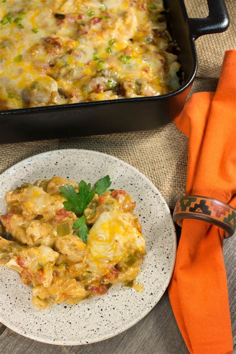 Full of fall flavor, these bars are adapted from a popular paula deen recipe. Ultimate King Ranch Casserole | RecipeLion.com