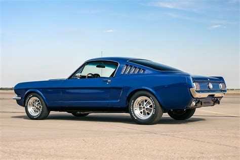 1965 Ford Mustang Fastback 22 55867 Miles Blue Coupe 289ci Ford V8