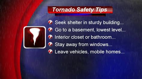 Top 10 Tornado Safety Tips