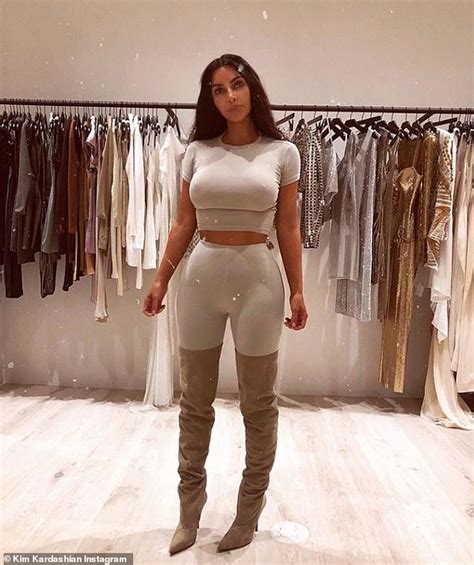 Kim Kardashian Goes Braless In Curve Hugging Crop Top For Morning Hot Sex Picture