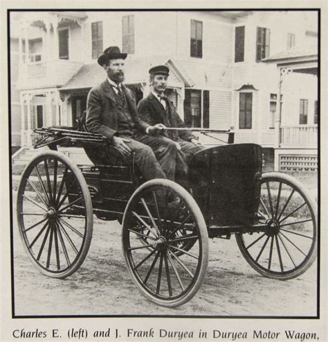 J Frank And Charles E Duryea Who Built One Of The First Successful