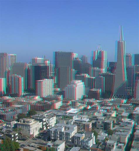 Sf Anaglyph 3d Image Red Blue By Graphica On Deviantart