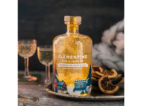 Clementine Snow Globe Gin Liqueur 20 Vol Lidl