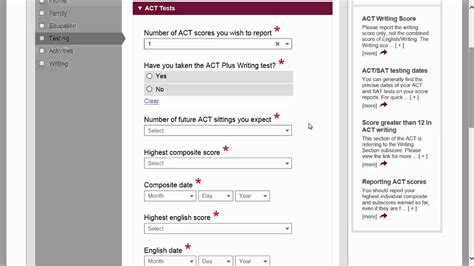Common app for recommenders offers a simple way to manage your college counseling and recommendation workflow and help your common app for recommenders is a free solution that streamlines the recommendation process and supports all your students applying through common. Common Application walkthrough part 5: Testing - YouTube