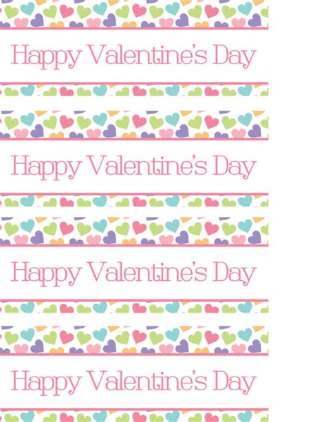 Valentines Treat Bag Free Printable Princess Pinky Girl