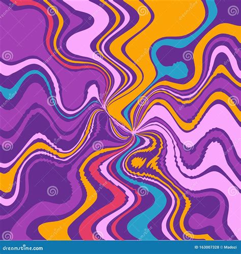 Multicoloured Abstract Pattern Background Stock Vector Illustration