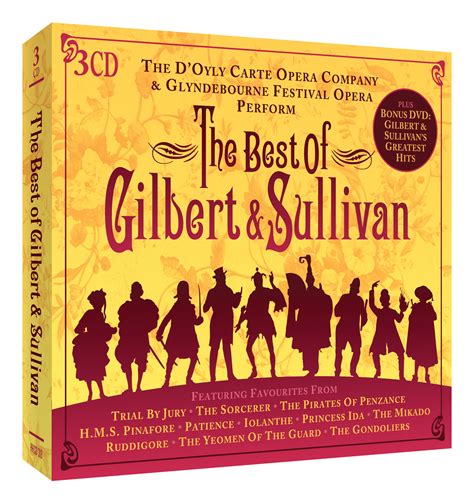 Gilbert And Sullivan The Best Of Gilbert And Sullivan Mvd Entertainment Group B2b