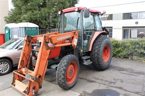 2003 Orange Kubota M920 Tractor