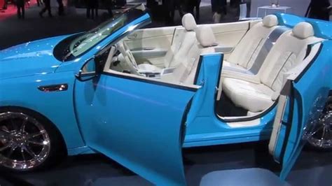 2016 Kia Optima Convertible At La Auto Show 2015 By Krekila Youtube