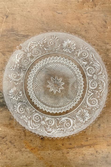 Vintage Glass Assorted Plates And Bowls Heirloomed