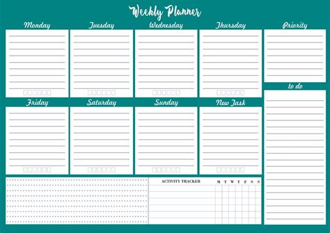 Green 2 Week Wise Year Planner Vivid Print India Get Your Jazzy