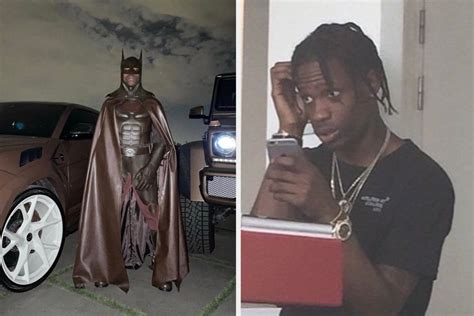 I guess that gives the suit a travis touch. Travis Scott Deleted His Instagram After People Made Racist Comments About His Batman Halloween ...
