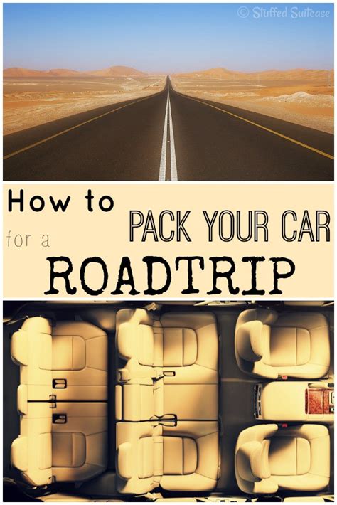 How To Pack Your Car For A Road Trip