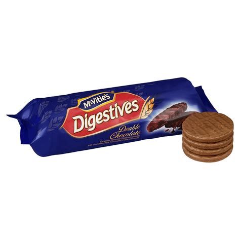 Mcvities Double Chocolate Digestives 266g Britishshopinwarsaw