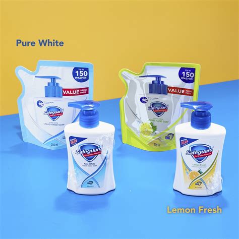 Safeguard Lemon Fresh Germ Protection Liquid Hand Soap