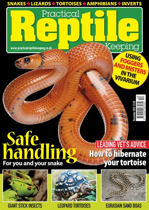Practical Reptile Keeping Magazine No43 Snake Handling Back Issue