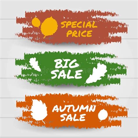 Big Sale Banner On Paint Stain Stock Vector Illustration Of Beauty