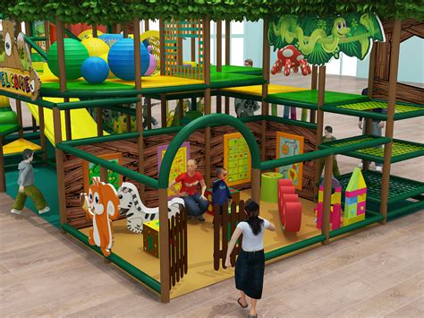 2 Level Treehouse Fun Indoor Playground Indoor Playgrounds International