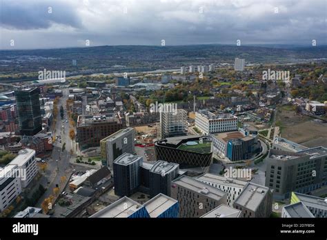 An Aerial View Of Newcastle Upon Tyne Stock Photo Alamy