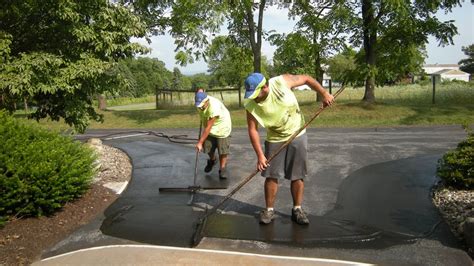 Sealcoating Process Step By Step S G Asphalt Services Youtube