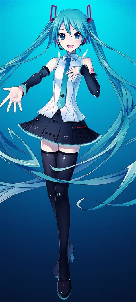 Hatsune Miku Wallpaper Phone Gambar Ngetrend Dan Viral