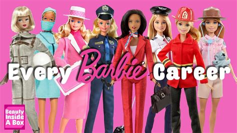 Every Barbie Career Doll Over 250 Youtube