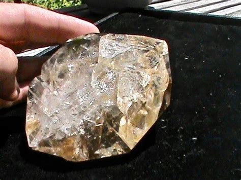 Large 78x105 Mm 414 Gram GOLDEN CLEAR NY Herkimer Diamond Etsy